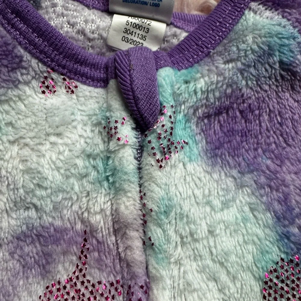 Colorful Unicorn Kids One Piece Pajamas